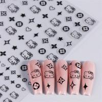 ราคา แซนเกอร์ สติกเกอร์ติดเล็บสุดเจ๋งสีแดงลายแมวลากน้องสาวเครื่องเทศหนังสือขับขี่สีแดงตัวเล็กๆสะกดคำว่า Xixi กาวแบบเดียวกันสติ๊กเกอร์ติดเล็บร้อนแรง (21410503164)