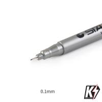 ราคา STA ปากกาตัดเส้น สีดำ กันน้ำ 0 05 0 1 0 2 0 3 0 4 0 5 0 6 0 8 Brush สำหรับวาดรูป ร่างแบบภาพ ตัดเส้นกันพลา กันดั้ม (10236833489)