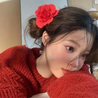 ราคา Cocojelry กิ๊บติดผมดอกกุหลาบแดงปีใหม่ของผู้หญิงกิ๊ฟติดผมชายหาดและริมทะเล (21435178915)