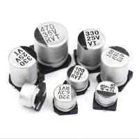 ราคา 1ชิ้นCapacitor SMD 6 3v 10v 16v 25v 35v 50v 63v 1uf 2 2uf 3 3uf 4 7uf 10uf 22uf 33uf 47uf 100uf 220uf 330uf 470uf 1000uf (21639082748)