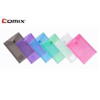 ราคา Comix A1856 กระเป๋ากระดุม แฟ้มใส่เอกสาร แฟ้มกระดุม A6 แฟ้มA6 อุปกรณ์การเรียนเครื่องเขียนนักเรียน สีสุ่ม (21496135905)