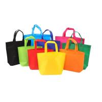 ราคา 9สี เลือกได้ ถุงผ้าสปันบอนด์ 3ขนาด ถุงสปันบอนด์ ถุงผ้าสปัน กระเป๋าสปัน กระเป๋าสปันบอนด์ ลดโลกร้อน แนวนอน ขยายก้น (21683882311)