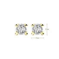 ราคา Prima Diamond ต่างหูเพชรน้ำ 99 แบบ SOLITE 105E0277 03 (21776899727)