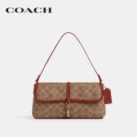 ราคา COACH กระเป๋าสะพายไหล่ผู้หญิงรุ่น Hamptons Bag In Signature Canvas สีครีม CP130 B4NQ4 (21569796821)