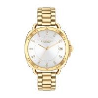ราคา COACH TATUM CO14504157 นาฬิกาข้อมือผู้หญิง สายสแตนเลส Gold Tone (19293483143)