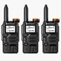 ราคา หูฟังฟรี วิทยุสื่อสาร Motorola รุ่น X8 2ย่าน ใช้ย่าน 245ได้ UHF VHF อินเตอร์คอม 10W พลังงานสูง 5500mAh 200ช่อง 136 430Mhz สองทางวิทยุ (21177828421)