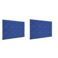 ราคา 24 Pack Self Adhesive Acoustic PanelsAcoustic Foam PanelsDecorative Acoustic Wall PanelsFire Resistant Acoustic Tile (21343187433)