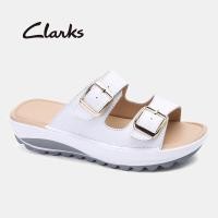 ราคา CLARKS รองเท้าลำลองผู้หญิง LEISA VINE สีดำ รองเท้าแตะผู้หญิงใส่สบาย 3see (16595147109)