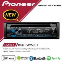 ราคา เครื่องเล่น 1Din ติดรถยนต์ Pioneer รุ่น DEH S4250BT (21719146859)