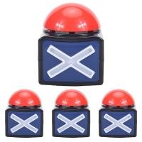 ราคา 4PCS Game Answer BuzzerGame Buzzer Alarm Sound Play Button with Light Trivia Quiz Got Talent Buzzer Game Toy for Kids (20764841895)