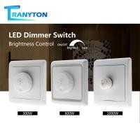 ราคา LED Dimmer Switch 220V 300W 600W 1000Wความสว่างDimmers Dimmableปรับสวิตซ์หรี่ไฟLED Driverหลอดไฟ (5875060778)