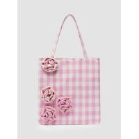 ราคา Cider Flower Tweed Tote Bags Knitwear Sale (21529010813)