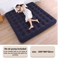 ราคา WEHOME เตียงลม สีน้ําเงิน 2 5 ฟุต 3 5 ฟุต 4 5 ฟุต 5 และ 6 ฟุต Flocked Air Beds เตียงลมกลางแจ้ง ที่นอนปิคนิค เบาะรองนอน เบาะลม มีหลายขนาดให้เลือก (21476010157)
