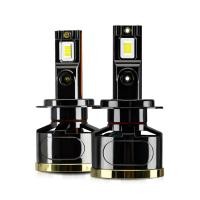 ราคา EKLEVA 2ชิ้นโคมไฟหน้าซุปเปอร์260W ประภาคาร LED โปรเจคเตอร์ไฟติดหน้ารถ Canbus 12V 24V HB3 HB4 9012 H1 H4 H7 H13 H11 (21824850019)