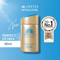 ราคา ANESSA Perfect UV Sunscreen Skincare Milk N SPF50 60ml 90ml ครีมกันแดด กันแดด ซันสกรีน สกินแคร์ กันแดดANESSA ครีมกันแดด (21731687355)