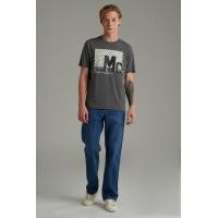 ราคา Mc jeans เสื้อยืดผู้ชาย คอกลม สีเทา MTSZB14 (21046442366)