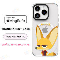 ราคา ของแท้100 Disney ดิสนีย์เคสไอโฟนสำหรับ IPhone15เคส MagSafe 15pro 15Promax Case 14Promax JUDY 14pro 14เคสแข็ง13Promax 13pro 13 Nick เคสกันกระแทกคู่โปร่งใสกันกระแทก DT15054M ป้องกันเต็มรูปแบบ DT15043 (2