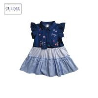 ราคา Chelsee ชุดยีนส์เดรสกระโปรง เด็กผู้หญิง รุ่น 238025 มีปก ลายน่ารัก ผ้ายีนส์ เดนิม นิ่ม อายุ 2 9 ปี เสื้อผ้าเด็ก (21719668566)