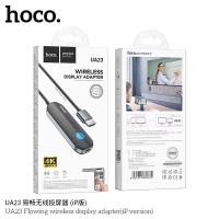 ราคา HOCO UA23 อุปกรณ์แคสต์หน้าจอ แบบไร้สาย สำหรับ iOS MacOS รองรับ 4K HDTV Wireless Display Adapter ไม่ต้องลงไดรเวอร์ ของแท้100 (21465019860)