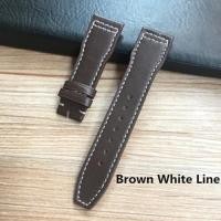 ราคา 20มม 21มม 22มม สีดำสายนาฬิกาสำหรับ IWC Pilot Mark Xสเกล IW327004 IW377714สายนาฬิกาหนังลูกวัวแท้สร้อยข้อมือ (10649328144)