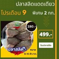ราคา ซื้อ 2 แพค สุดคุ้ม ปลาสลิด ปลาสลิดแดดเดียว สลิด เนื้อแน่นเปรี๊ยๆ ใหม่สด สะอาด โซเดี้ยมน้อย รสชาติอร่อยพอดีคำ ทอดแล้วหอม (15316208371)