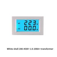 ราคา แรงดันไฟฟ้า AC และแอมป์มิเตอร์ดิจิตอลจอแสดงผล220Vเครื่องมือทดสอบแรงดันไฟฟ้าและกระแสหน้าจอคู่ (14465803747)