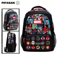 ราคา Pts MARVEL BACKPACK BACKPACK กระเป๋านักเรียนประถม สําหรับเด็กผู้ชาย (20582369880)