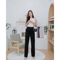 ราคา กางเกงกระบอกเล็ก ผ้าฮานาโกะ (5744578270)