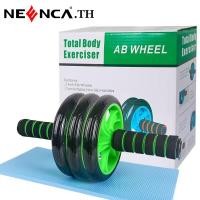 ราคา NEENCA Ab Triple Roller Wheel Abs Workout Equipment for Abdominal Core Strength Training Exercise Wheels for Home Gym Fitness Equipment for Core Workout with Knee Pad Accessories (21630669257)