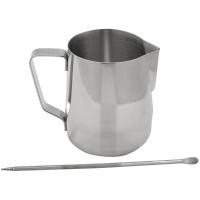 ราคา Milk Frothing Pitcher 350Ml 12Oz Steaming Pitchers Stainless Steel Milk Coffee Cappuccino Latte Art Barista Steam Pitchers Milk Jug Cup with Decorating Pen (20579100301)