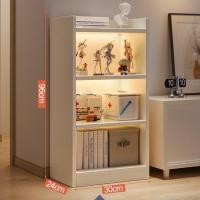 ราคา ตู้โชว์ ตู้วางโมเดล ตู้วางหนังสือ ตู้ไม้ 2 3 4ชั้น รุ่น F113302 (21835279199)