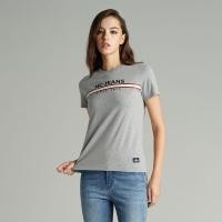 ราคา Mc Jeans เสื้อยืดแขนสั้นผู้หญิง คอกลม สีเทา ผ้านุ่ม ระบายอากาศได้ดี MTSZ882awq (19493253374)