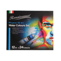 ราคา Renaissance เรนาซองซ์ ชุดสีน้ำ WATER COLOUR SET 24 X 12ml (1420278037)