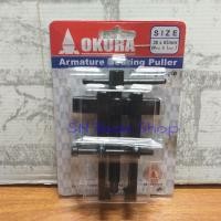 ราคา OKURA เหล็กดูดลูกปืนทุ่น 2 ขา ตัวดูดลูกปืนมอเตอร์ เหล็กดูดลูกปืน 2 ขา Armature Bearing Puller (10353154937)