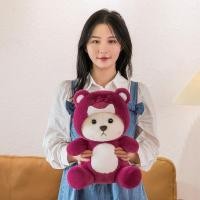 ราคา Toys ตุ๊กตาหมีใส่ชุดสตีส น่ารักน่ากอด ตุ๊กตาน่ารัก หมีขาว ตุ๊กตาสวมชุดสตีสหมวกถอดได้ ของขวัญ วันเกิด Lina Bear (21406380758)