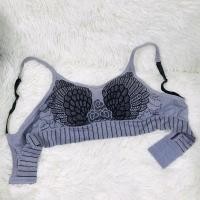ราคา SB 211 Sport Bra สปอร์ตบราสายเดี่ยวตะขอหลัง ลายปีกนก ชุดชั้นใน เสื้อในคนอ้วน สปอร์ตบราไซส์ใหญ่ 24Shop (9607157037)