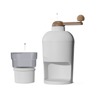 ราคา เครื่องทำน้ำแข็งใส เครื่องปั่น เครื่องบดน้ำแข็ง เครื่องทำบิงซู ทีทำนำแข็งใส ที่ปั่นน้ำแข็ง แบบมือหมุน (21807948515)