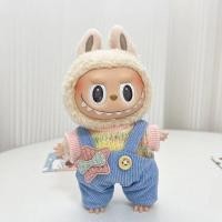 ราคา Blees ขายล่วงหน้า Labubu กางเกงเอี๊ยมเดนิม ชุดเสื้อผ้าตุ๊กตา เสื้อผ้าตุ๊กตา DIY 15 ซม (21729177245)