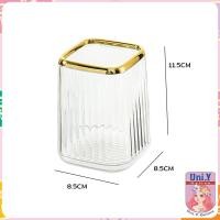 ราคา Uni Y กล่องเก็บแปรงแต่งหน้า แบบใส เก็บอุปรณ์กรการเขียนได้ Makeup brush holder (21642236546)