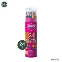 ราคา Master Art มาสเตอร์อาร์ต ดินสอสีไม้มาสเตอร์อาร์ต แท่งยาว Premium Grade แบบกระบอก 24 36 สี (21081962003)