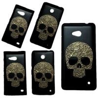 ราคา For Nokia Lumia 950 720 530 540 550 640 XL 650 730 735 830 929 930 1320 3 5 6 7 Plus 8 Sirocco Retro Metal Skull Black Back Hard Case Cover (10104264818)