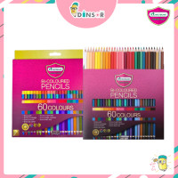 ราคา Master Art สีไม้มาสเตอร์อาร์ต สีไม้มาสเตอร์อาร์ท สีไม้ ดินสอสีไม้ 2 หัว 12 24 36 48 60 สี (20288270960)