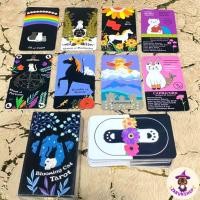ราคา ไพ่ยิปซีน้องแมวสุดคุ้ม พร้อมส่ง Blooming Cat tarot ไพ่ทาโรต์78ใบ พิเศษไพ่ราศรี12ใบ (19983943317)