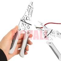 ราคา จัดส่งตลอด24ชั่วโมง คีม คีมย้ำสายไฟ คีมปอกสายไฟ เครื่องมือพิเศษสำหรับช่างไฟฟ้า สายไฟกรรไกรตัดสาย คีมแยกสายไฟ พิเศษคีมตัดสายไฟ เกรดอุตสาหกรรมสากลใหม่ เครื่องปอกสายไฟ คีมย้ําหางปลา คีมตัด หางปลา ชุดคีม 