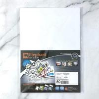 ราคา สติ๊กเกอร์ขาว ชนิดขาวด้าน A4 ตราช้าง Elephant 50 แผ่น แพ็ค (9811739971)