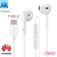 ราคา HUAWEI HONOR Headphone Earphone Handsfree AM115 with Mic Remote Huawei CM33 earphones Stereo Android Type C Headphone Earpod Microphone for Mate 10 Mate 10 Pro P20 P20 P30 ProButton (1225452632)