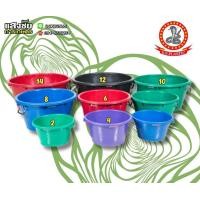 ราคา กะละมังพลาสติก ตรางู เบอร์ 2 4 6 สีดำและคละสี กะละมังซักผ้า กะละมังอเนกประสงค์ กะละมังใส่น้ำ (20032813830)