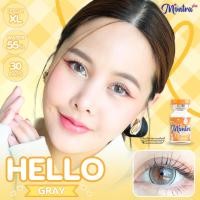 ราคา คอนแทคเลนส์ ขนาดบิ๊กอาย Brown Almond Gray Olive Hello Montra (17612862503)