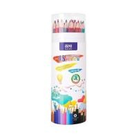 ราคา สีไม้ดินสอ ดินสอสีไม้ ดินสอสีลบได้ ชุดดินสอสีไม้ลบได้ 12 สี 24สี 36สี 48สี (21215226954)