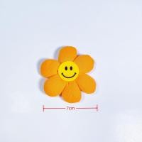 ราคา GJ1013 เข็มกลัดดอกไม้หน้ายิ้มหลากสี ตกแต่งกระเป๋าสวยๆ (21407627683)